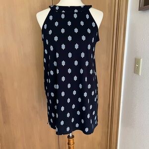 JJill navy tunic tee, small, NWT